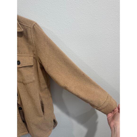 Thread & Supply Camel lined button down - Picture 3 of 6